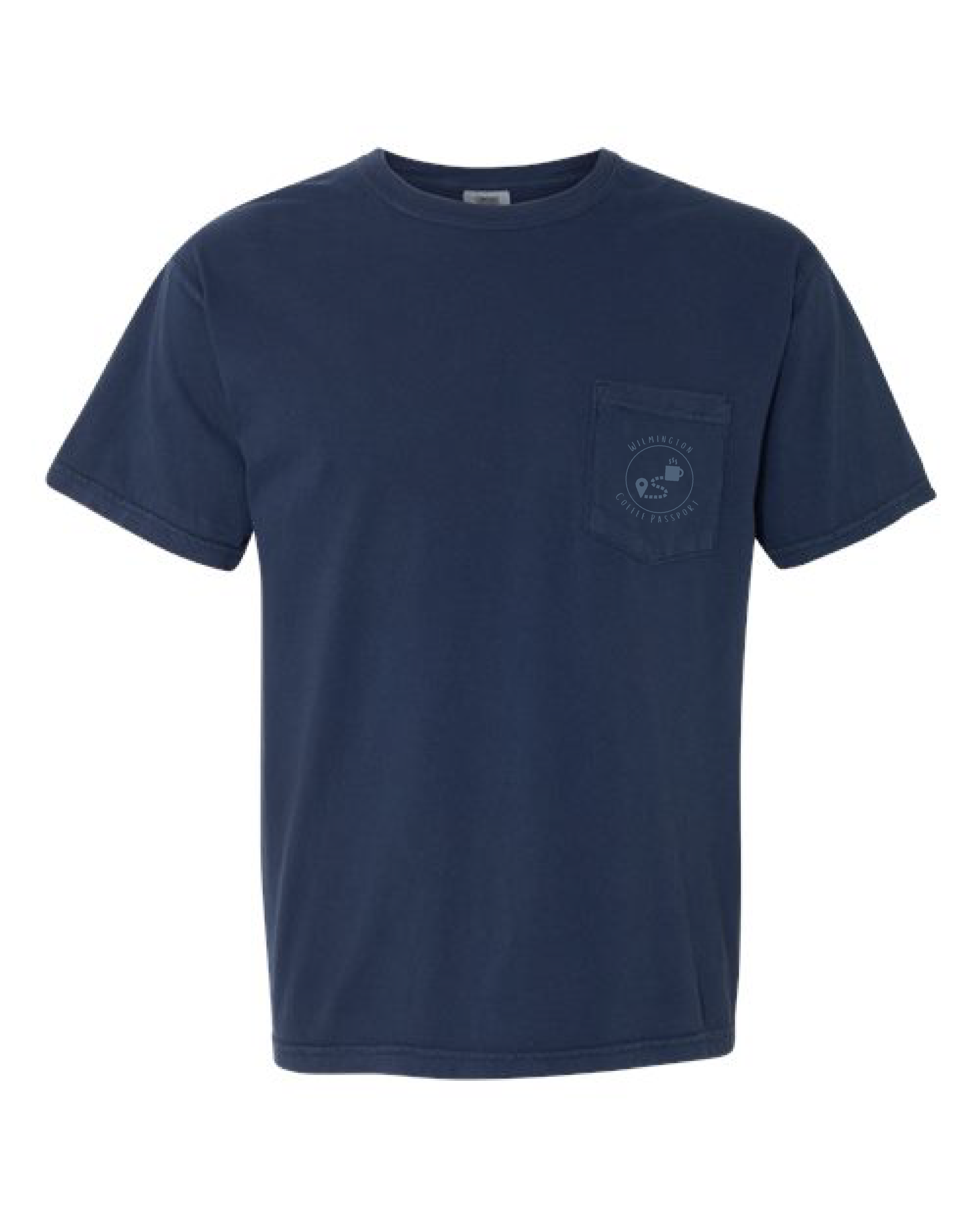 Raleigh Coffee Passport T-Shirt — front