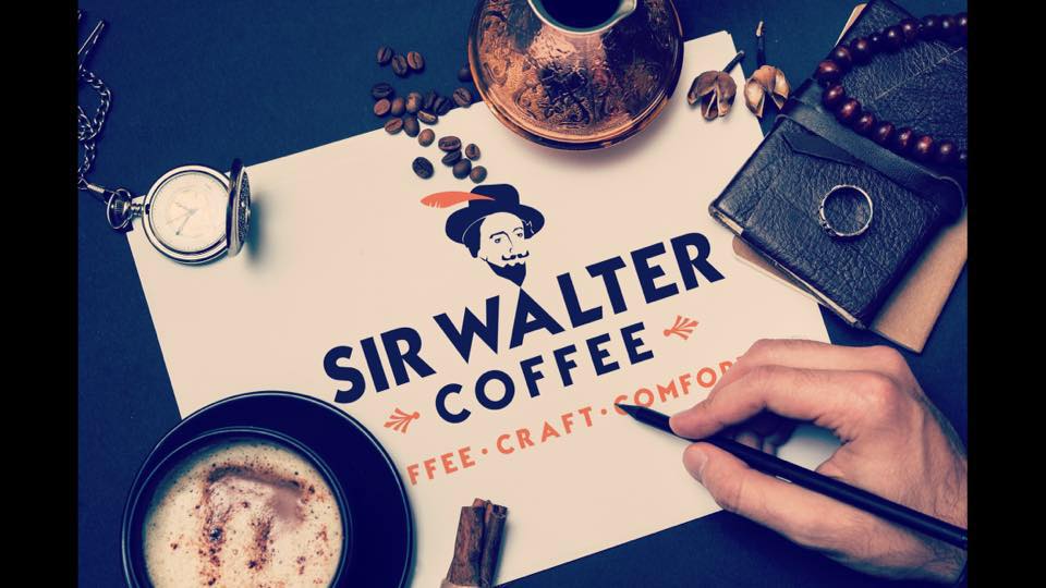 Sir Walter Coffee Logo
